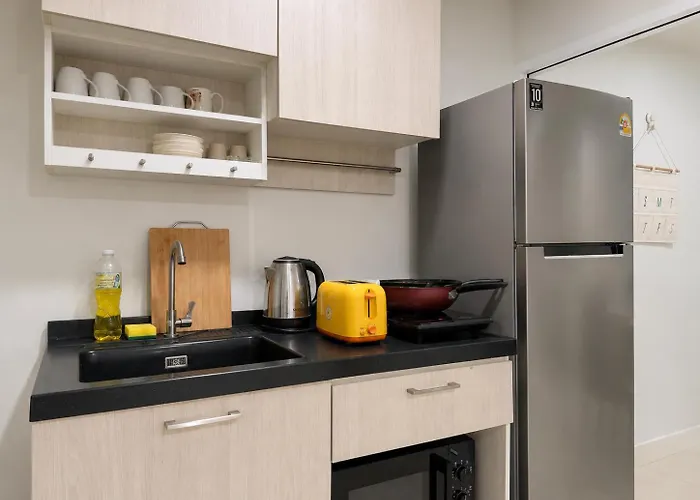 High-rise 2br 2bath Near Bts Family Apartamento Bangkok